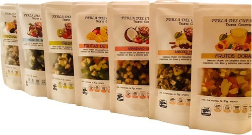 Tisana Frutal, Premium Paquete 7 Bolsas De 90 Grs, 100% Nat.