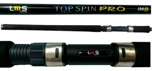 Vara Top Spin Pro 2,40m 50lbs 2 Partes Lumis P/ Molinete