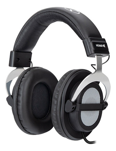 Fone De Ouvido Alctron He460 Headphone Dinâmico Cor Preto