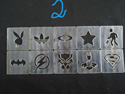 Imagem 2 de 3 de Moldes De Desenho Capilar