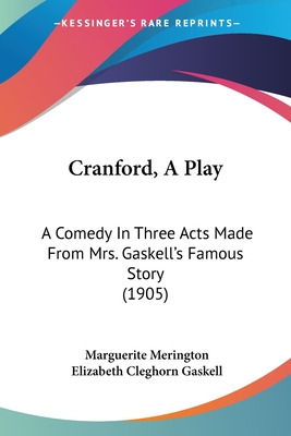 Libro Cranford, A Play: A Comedy In Three Acts Made From ...