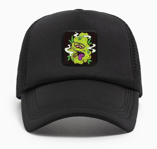 Gorra Gorro Trucker Cannabis Cogollo Stoned Can12