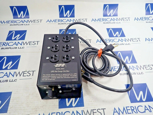 American Power Conversion  Model Ap019 Ups Hot Swap -out Ttj