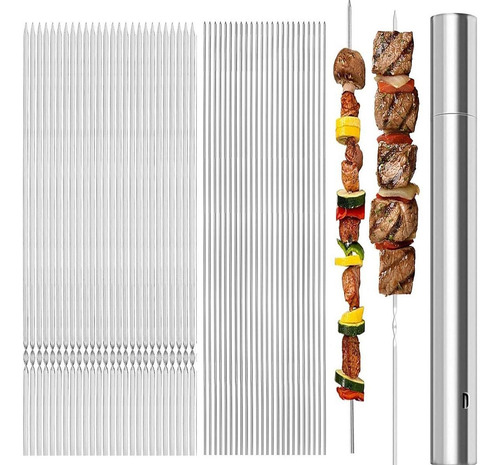 50 Piezas De Brochetas De Barbacoa De Barbaco Departamento