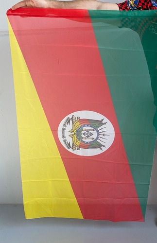 Bandeira Rio Grande Do Sul Rs 1,37x90cm Visível Dois Lados
