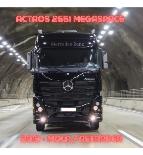 Mb Actros Megaspace 2651 6x4 2019 Suspensao Mola Retarder