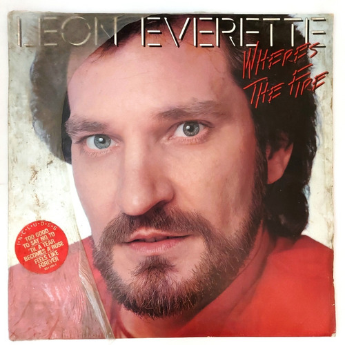 Leon Everette - Where's The Fire   Importado Usa    Lp