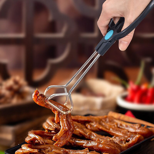 Pinzas De Carbono Para Barbacoas, Pinzas Para Carbón, Escald