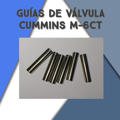 Guías De Válvula Cummins M-6ct