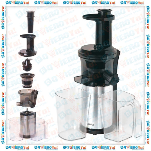 Juguera Peabody Masticadora Slow Juicer Extractor Jugos Sj10