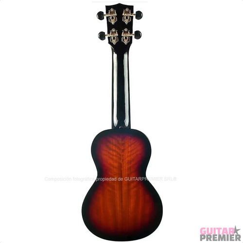 Ukelele Concierto Electroacustico Sapele Profesional Funda