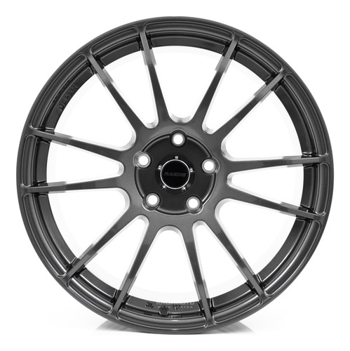 Rodas 18 Volk Racing Rays 57xr Civic A3 Golf Gti Fusca Jetta Cor Cinza-escuro