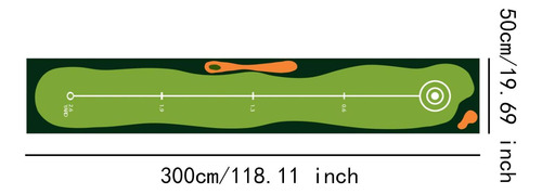 Golf Putt Mat Putter Putter Ligero Putting Herramienta De
