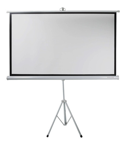 Imagen 2 de 5 de Telón Para Proyector Philco De 100 Pulgadas 4:3 Con Trípode
