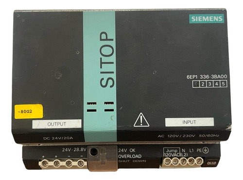 Siemens 6ep1336-3ba00 Fuente De Poder Modular