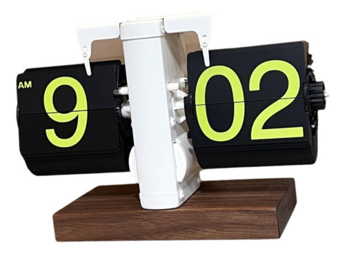 Reloj Digital Abatible Hacia Abajo, Reloj Mecánico