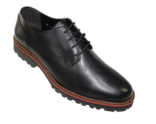 Zapato Casual Vestir Evolucion Hombre Caballero Negro 61301