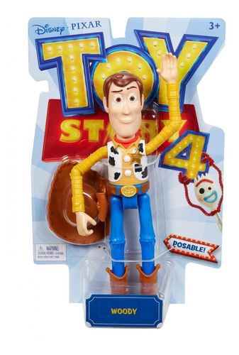 Muñeco Woody Disney Pixar Toy Story Original Figura 7 Pulgad