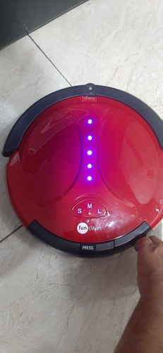 Aspirador De Pó Robô Fun Clean Defeito Liga Funciona E Para