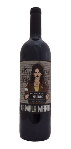 Vino Malbec La Mala Maria Seleccion Vinos Finos Tinto