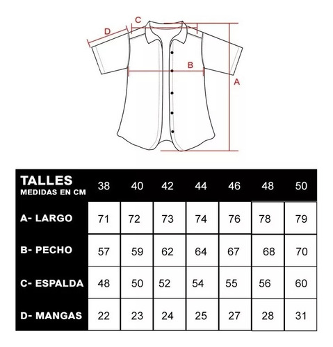 Camisa Escocesa Hombre Manga Corta Clasico Con Bolsillo