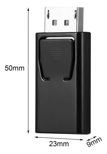 Adaptador Conversor Cabo Displayport Fca-dp3 Para Hdmi Femea