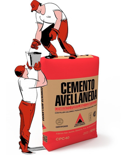 Imagen 1 de 1 de Cemento Avellaneda X 50kg