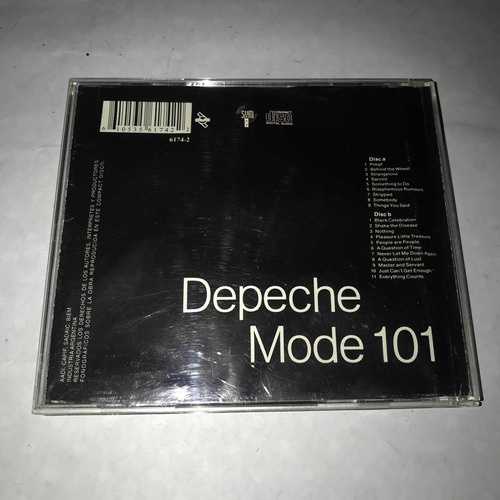 Depeche Mode. 101. Edic Nacional. Leer!