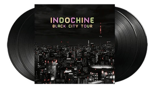 Indochine - Black City Tour / 4lps