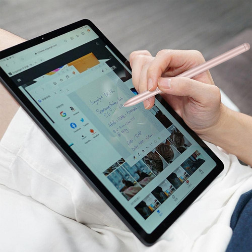 2 × Caneta Dourada Para Galaxy Tab S6 Lite/s7/s7+/s7