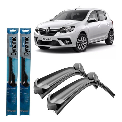 Juego Kit Escobillas Renault Sandero 2020 2021 2022