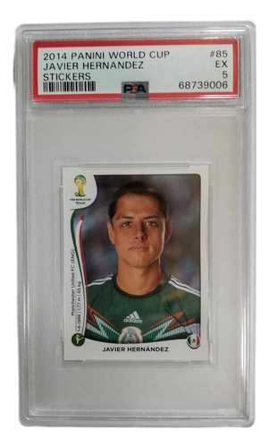 Panini Javier Hernandez Chicharito Psa 5 Certificada Mexico 