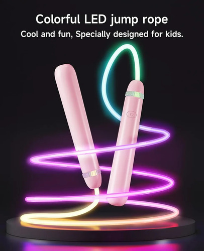 O Cuerda Para Saltar Con Led Para Niños
