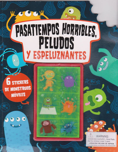 Pasatiempos Horribles Peludos Y Espeluznantes