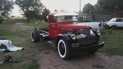 Camión Chevrolet 1946 Restaurado, En Excelente Estado. Pintu