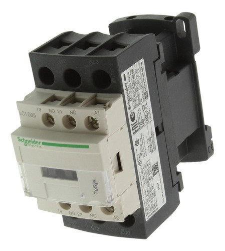 Contactor 3p 25a 1na-1nc 220vac Telemecanique Lc1d25m7