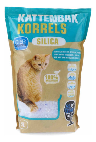 Gel Sanitario Para Gatos 5 Lts . 6 Bolsas De 5 Lt