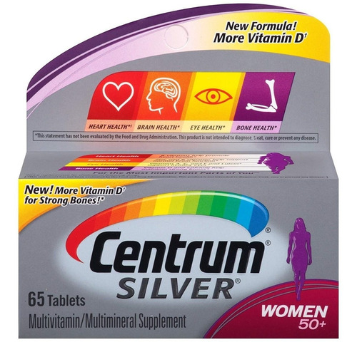 Centrum Silver Women 50+ 65 Tab - - Unidad a $3937