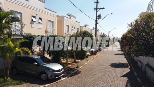 Imagem 2 de 30 de Casa Condomínio Fechado À Venda 3 Dormitórios No Bairro Parque Imperador Em Campinas - Cf01206 - 68160702