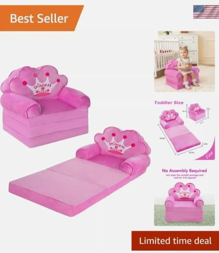 Sofá Plegable Para Niños,sillón,funda Lavable,cama De Siesta 6
