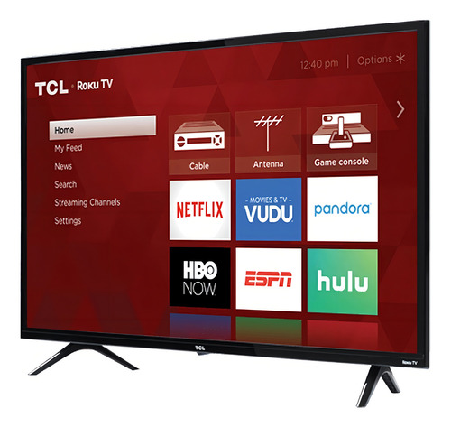 Smart TV de 32" TCL 3-Series 32S331 con pantalla LED HD - Excelente (Reacondicionado)