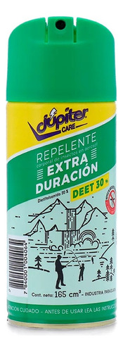 Repelente De Mosquitos Júpiter Extra Duración Deet 30