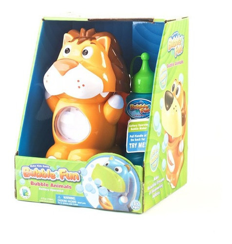 Burbujero Leon Bubble Fun 18cm 99496