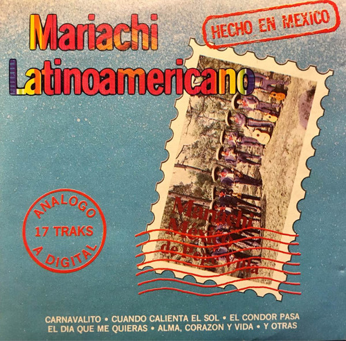 Cd Mariachi Latinoamericano Hecho En Mexico Pepe Villa