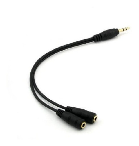 Cable Divisor De Auriculares Estéreo De Audio De 3,5mm 1m-2h