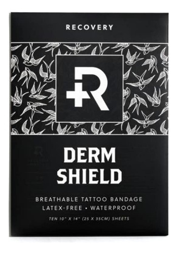 Recovery Derm Shield - Vendajes De Cuidado Posterior Para Ta