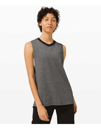 Camiseta Deportiva Gris Lululemon