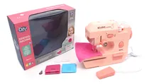 Comprar Máquina De Coser De Juguete Diy Sewing Machine 2214481 Color Rosa Pálido