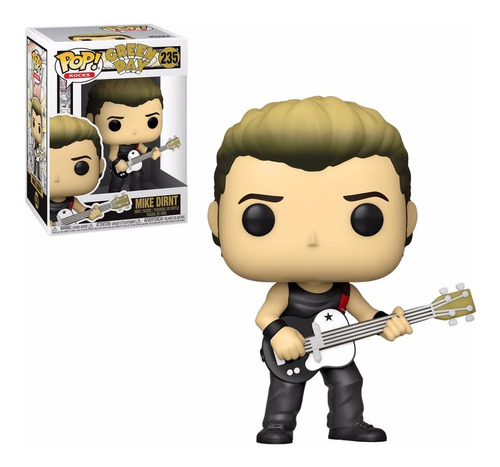 Funko Pop Green Day Mike Dirnt 235 Rock Nuevo Original