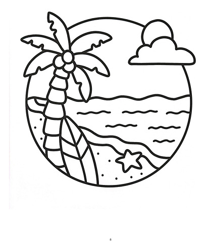 Simple Art | Libro Anillado Colorear Pintar Fibra | Coco Wyo